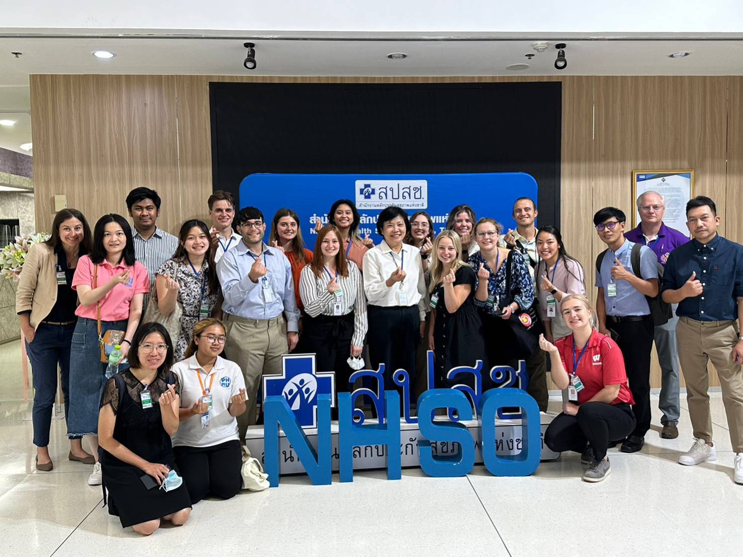 NHSO Hosts International Students and Educators, Spotlighting Thailand's Universal Health Coverage