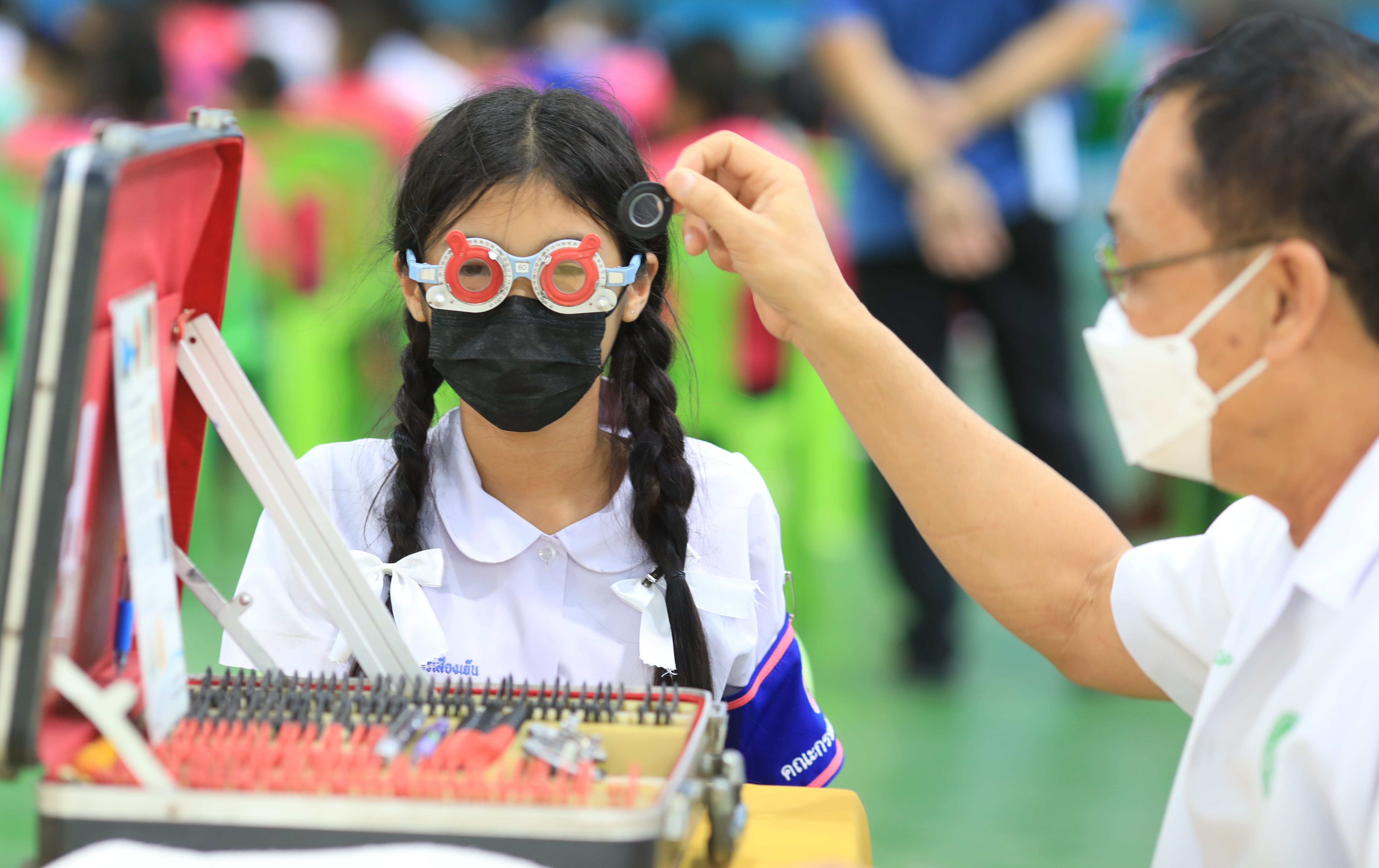 NHSO and BMA Deliver Eyeglasses to 36,000 Children with Vision Problems
